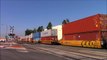 Railfanning with Amtrak, Metrolink and BNSF in Santa Fe Springs, CA Feat Pearl Harbor Troop Train