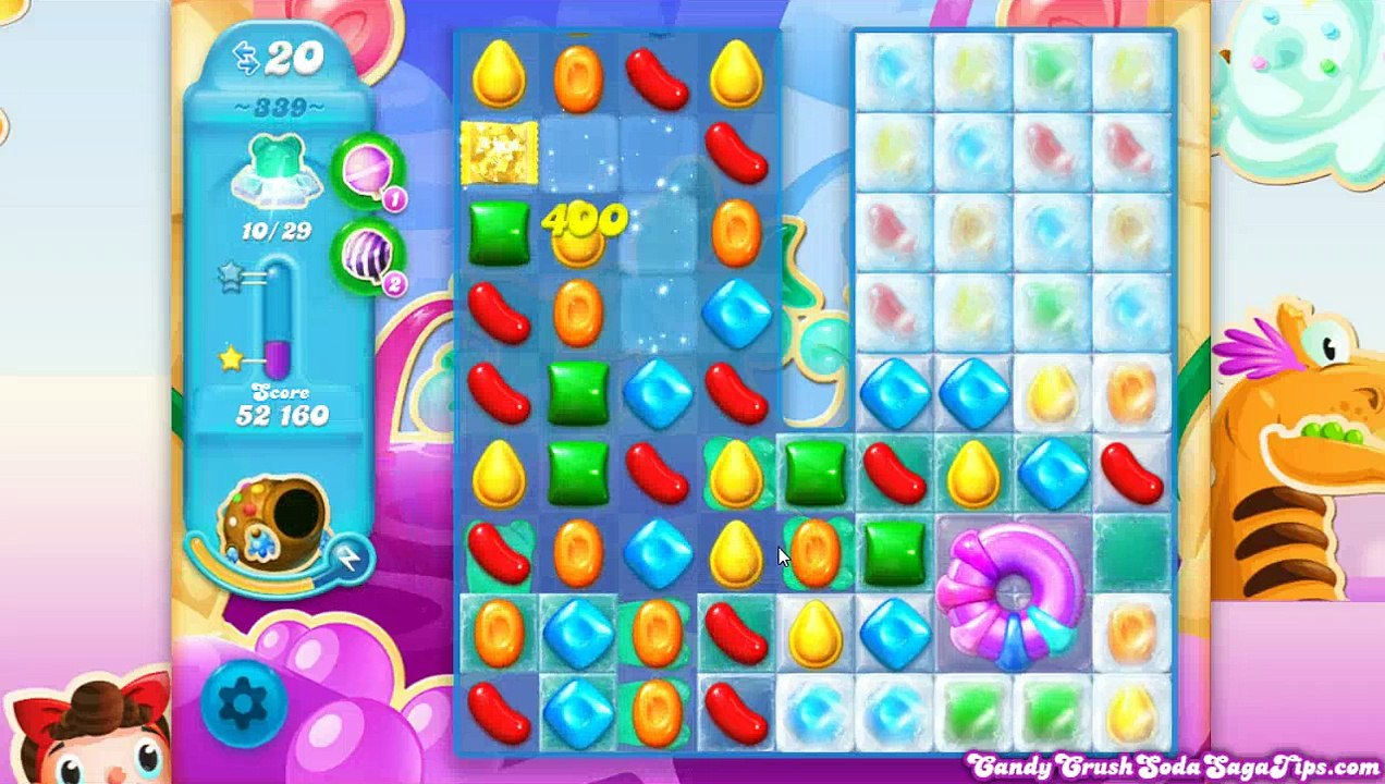 Candy Crush Soda Saga Level 339 No Boosters