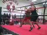 Chris fights in Manderson, South Dakota; Rd.2(A-Town Youth Boxing Team