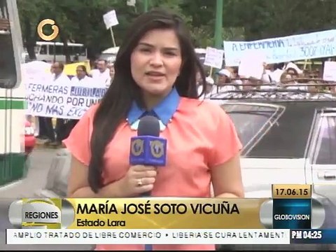 Enfermeros de 5 estados protestaron para exigir mejoras salariales