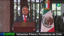 Sebastían Piñera apoya guerra contra el narco de Felipe Calderón