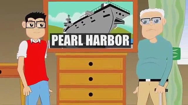 Pearl Harbor for Kids (Educational Videos for Students) Fresberg Cartoon Network (CN)