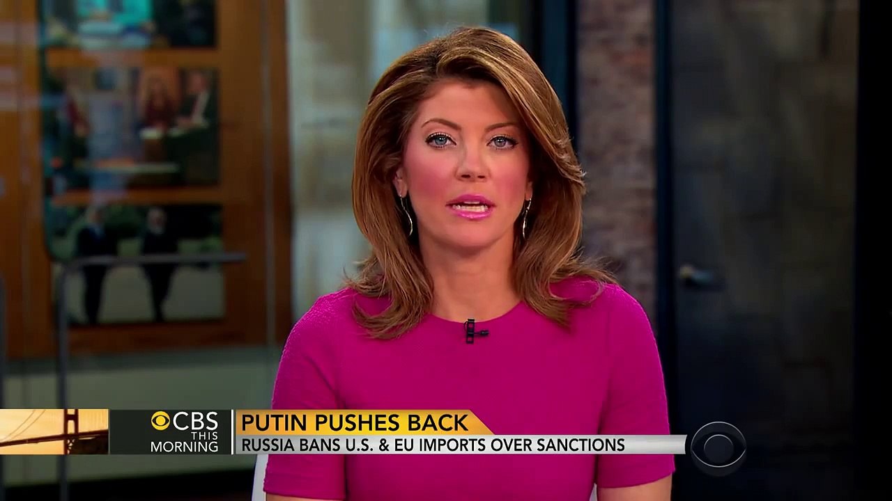 Russia bans U.S. and E.U. imports over Western sanctions