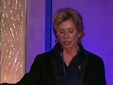 Best-selling Author Patricia Cornwell Receiving the McLean Award