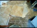 How To Install A Ceramic Tile Floor With A Diagonal Pattern 3