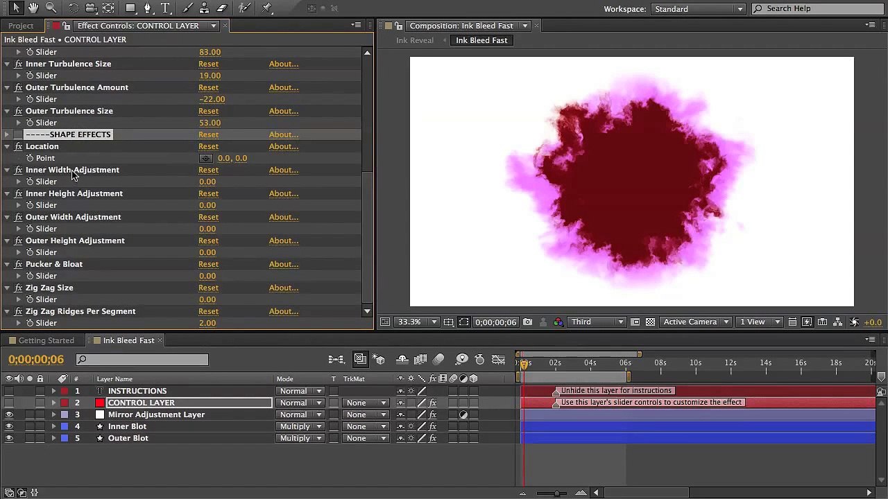 Ink Bleeds Tutorial (After Effects)