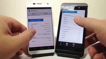 Motorola Moto X vs Blackberry Z10 Benchmarks Comparison