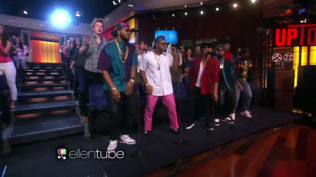 Mark Ronson _ Bruno Mars Perform 'Uptown Funk' ''The Move Makers Band''