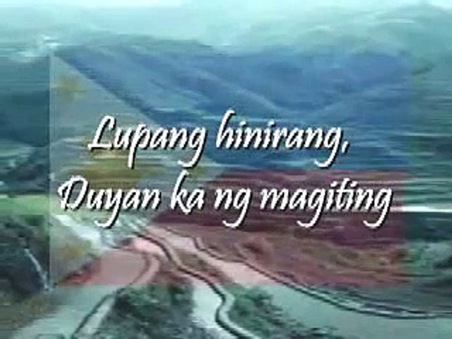 The Philippine National Anthem