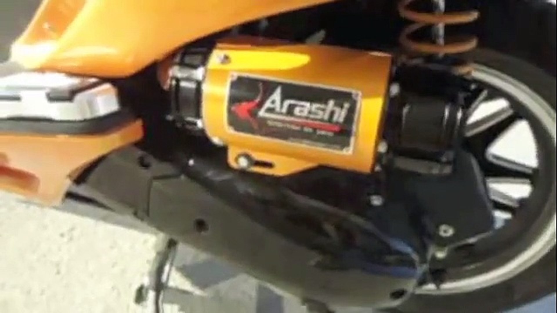 Honda PCX 125 PowerbyPCX Tuning Custom Phuket Thailand 2012 Full Orange  Power - video Dailymotion