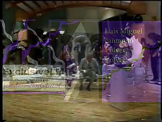 Luis Miguel cantando "Volver Volver" Mariachi   HD