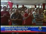 Gobierno Bolivariano entregó primera etapa de Ciudad Caribia (27 de agosto de 2011)