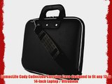 SumacLife Cady Collection Carrying Case for Lenovo Yoga Series 13.3 to 14 Laptop / Tablet (Black)