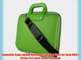 Uniquely designed SumacLife Brand Lime Green Ultra Durable Reinforced 12 Inch Cady Hard Shell