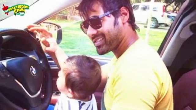 Shabbir Ahluwalia Celebrates First Father's Day - Kumkum Bhagya - 19 June 2015