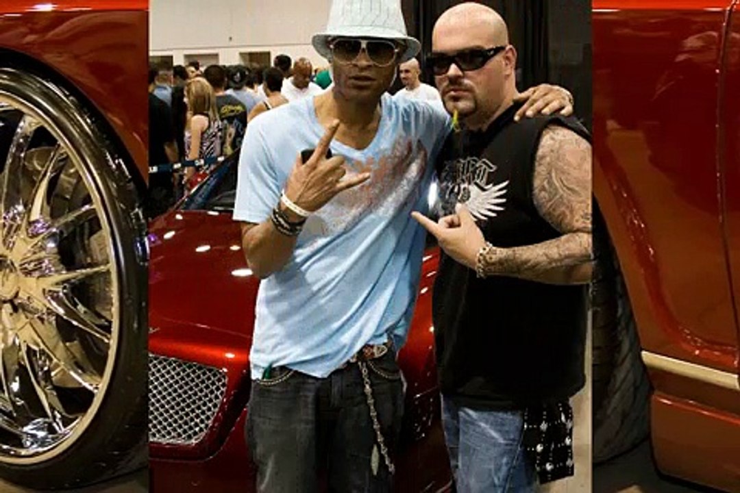 Ice T and Coco unveil Bentley at DUB Show