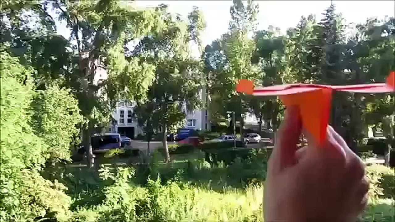 How to make a Origami Paper Airplane   Paper Ai...