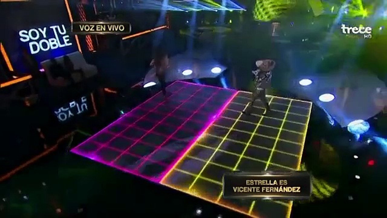 Soy Tu Doble Tv Azteca VICENTE FERNANDEZ vs THALIA Viernes 29 Agosto 2014