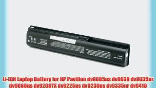 Li-ION Laptop Battery for HP Pavilion dv9005us dv9030 dv9035nr dv9060us dv9208TX dv9225us dv9230us