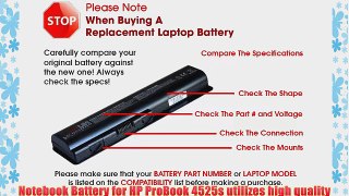 LB1 High Performance HP ProBook 4525s Battery Replacement [4400mAh 6cells] Laptop Battery Battery