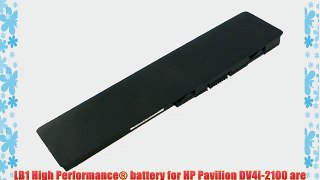 LB1 High Performance Battery for HP Pavilion DV4I-2100 Laptop Notebook Computer PC [6-Cell