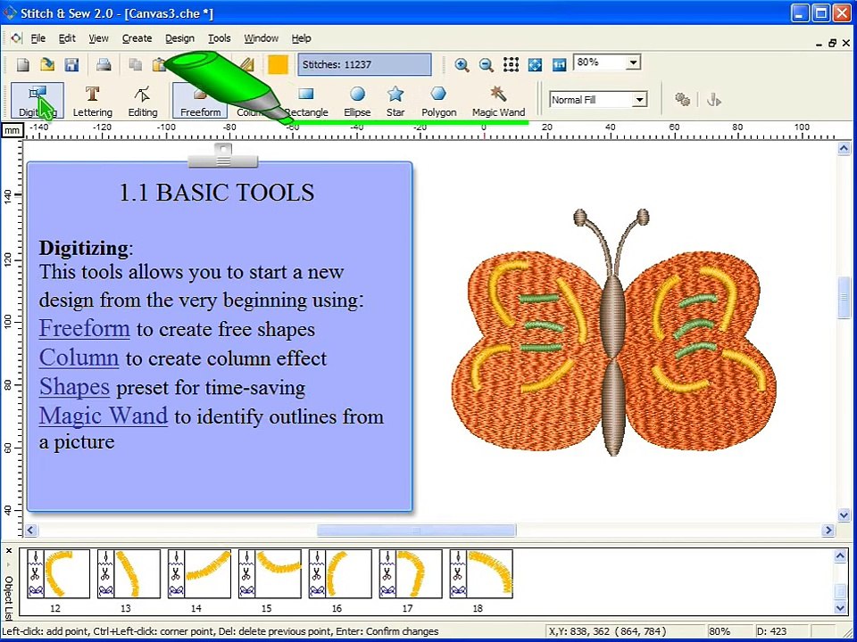 Stitch & Sew v2 Embroidery Software
