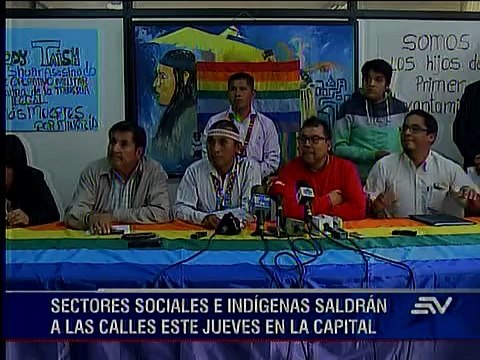 Marcha en Guayaquil e Indígenas convocan a movilización