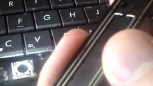 Remove and replace space bar key on Asus N53Jq laptop keyboard
