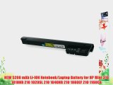 NEW 5200 mAh Li-ION Notebook/Laptop Battery for HP Mini 210 1010NR 210 1020SL 210 1040NR 210