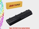 Battpit? Laptop / Notebook Battery Replacement for HP Pavilion dv6-6b26us (4400 mAh)