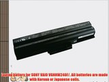Replacement laptop battery for Sony Vaio Vgnnw240f/ 4800mAh Sony Vaio Vgnnw240f/ 4800mAh high