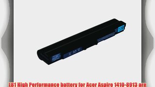 LB1 High Performance Battery for Acer Aspire 1410-8913 Laptop Notebook Computer PC [6-Cell