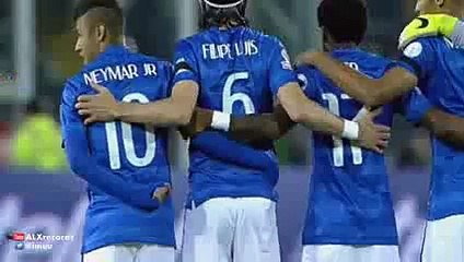 Neymar Individual Highlights Brasil 0 - 1 Columbia (Copa America) 2015