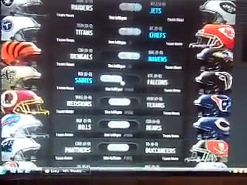 Week 1 Picks in the NFL - 2014