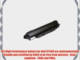 LB1 High Performance Battery for Dell 9T48V Laptop Notebook Computer PC 9 Cells - 7800 mAh