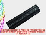 UBatteries Laptop Battery HP Pavilion dv6-6113cl dv6-6115nr dv6-6116nr dv6-6117dx dv6-6118nr