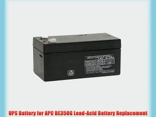 Download Video: UPS Battery for APC BE350G Lead-Acid Battery Replacement