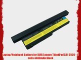 Laptop/Notebook Battery for IBM/Lenovo ThinkPad X41 2526 - 8 cells 4400mAh Black