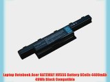 Laptop Notebook Acer GATEWAY NV55S Battery 6Cells 4400mAh 49Wh Black Compatible