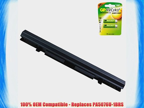Toshiba OEM Number PA5076U-1BRS Laptop Battery - Premium Powerwarehouse Battery 4 Cell