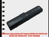 UBatteries Laptop Battery HP Compaq 455806-001 460143-001 462337-001 462853-001 - 6 Cell 4400mAh