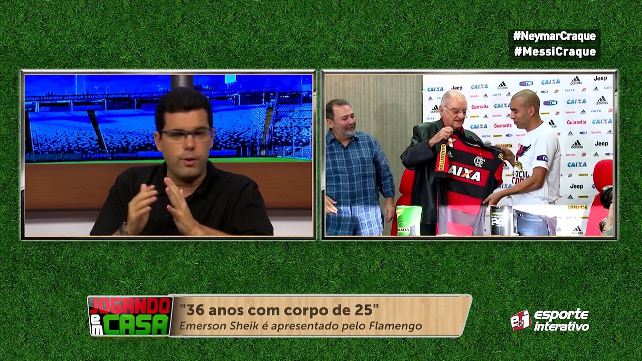 Bruno Formiga, sobre retorno de Sheik ao Fla: ''Baita negócio''