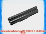 UBatteries Laptop Battery Sony VAIO VPCZ1390X - 9 Cell 6600mAh (Black)