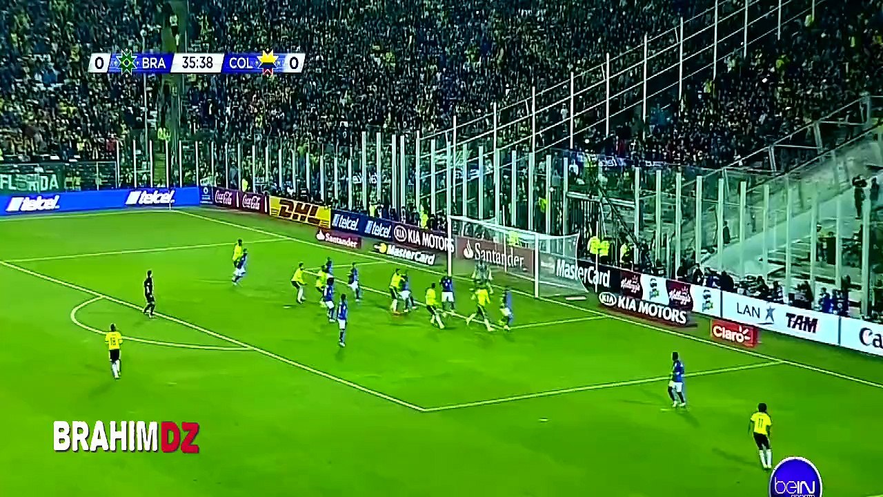 ‎Brésil‬ 0-1 ‪Colombie‬ - ‎Copa America‬ 2015 - but du match