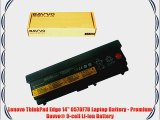 Lenovo ThinkPad Edge 14 0578F7U Laptop Battery - Premium Bavvo? 9-cell Li-ion Battery