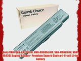 Sony VAIO VGN-CR220E/R VGN-CR305E/RC VGN-CR323/W VGN-NR430E Laptop Battery - Premium Superb