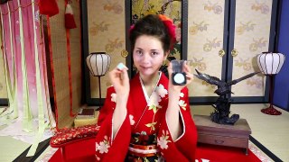 Japanese Geisha Makeup Tutorial easy & cheap