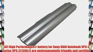 LB1 High Performance Extended Life Battery for Sony VAIO Notebook VPC-Z Series VPC-Z112GX/S