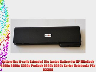 Battery1inc 9-cells Extended Life Laptop Battery for HP EliteBook 8460p 8460w 8560p ProBook