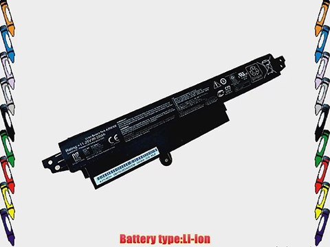 ZTHY ASUS VivoBook X200CA F200CA 11.6 Battery A31N1302 1566-6868 0B110-00240100E 33WH 11.25V
